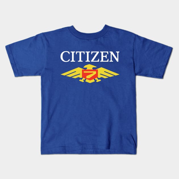 Citizen Eagle7 Kids T-Shirt by omerbonfil